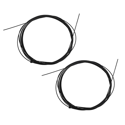 VICASKY 2Pcs Bike Brake Cable Front Rear Cores for Mountain Bikes High Temperature Smooth Operation Better Braking