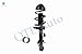 PM Auto Set of 4 Front Quick Complete Strut-Coil Spring Assembly-Rear Shock Absorber For 2014-2018 Jeep Cherokee Updated FCS Version FWD