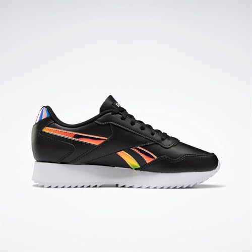 Reebok Femme REEBOK ROYAL GLIDE RIPPLE DOUB Chaussures de sport, black/ftwr white/frost berry, 35.5 EU