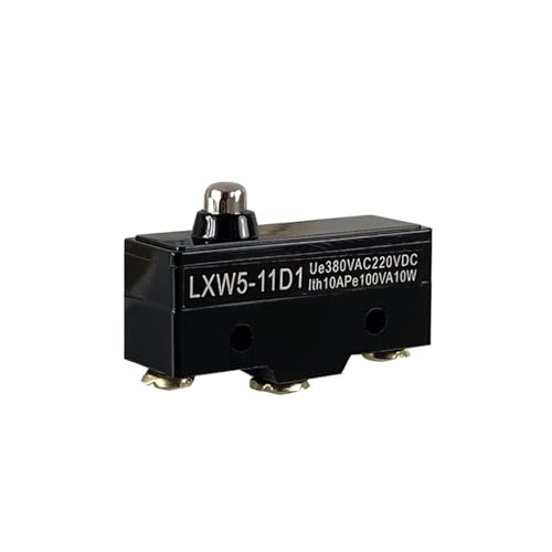 Microinterruptor LXW5-11D1 para evitar colisiones mecánicas en maquinaria de taller 10A