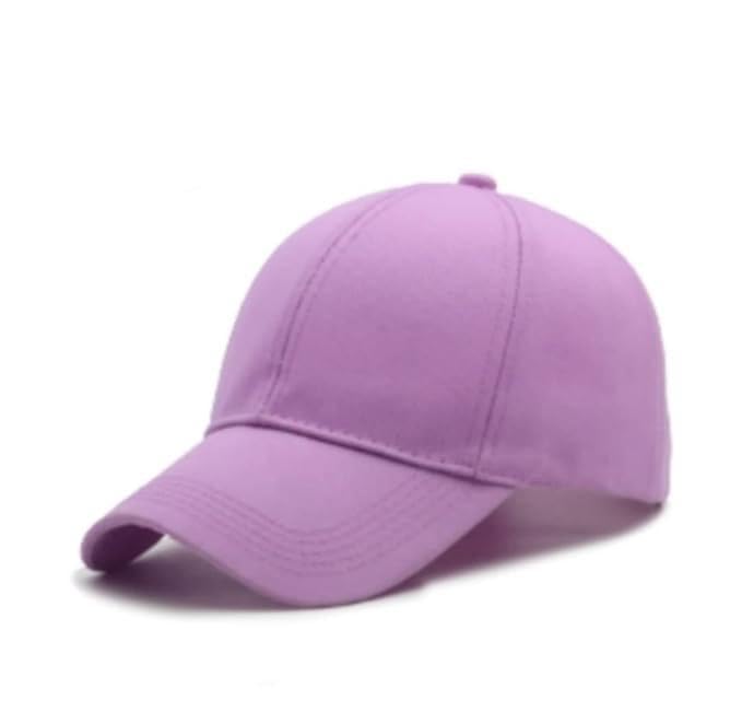 Image of Branded Cap for Men Women Unisex Boy's Girl's Topi Adjustable Strap Free Size Cotton Summer Sports Cricket Gym Dance Free Size