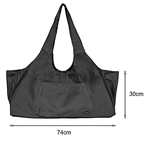 ZHENWULU Bolsa para Yoga Mat Bag Bolsa para Yoga de Grande Capacidade Bolsa para Treinamento Multifu