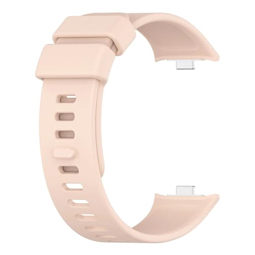 [�����ȓX] �ɓK��Redmi Watch 6/5/4 ���t�B�b�g���̃J���[�o�b�N���t�̃V���R�[���X�g���b�v �ɓK��Xiaomi �o���h 9/8 Pro ���t�B�b�g�����߉\�ȃX�g���b�v(Light Pink)