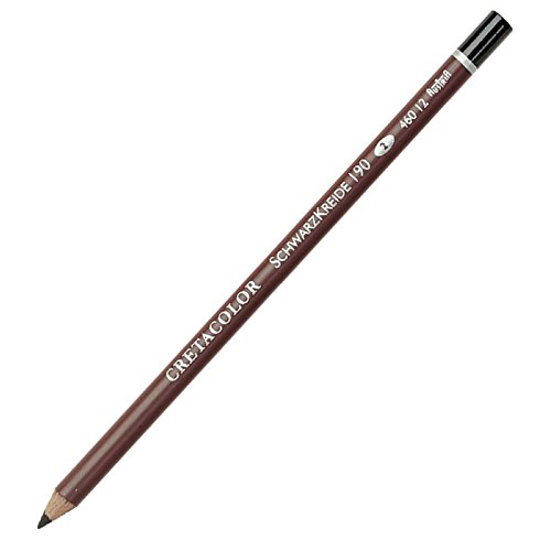 Cretacolor Artist Pencil, Black Chalk
