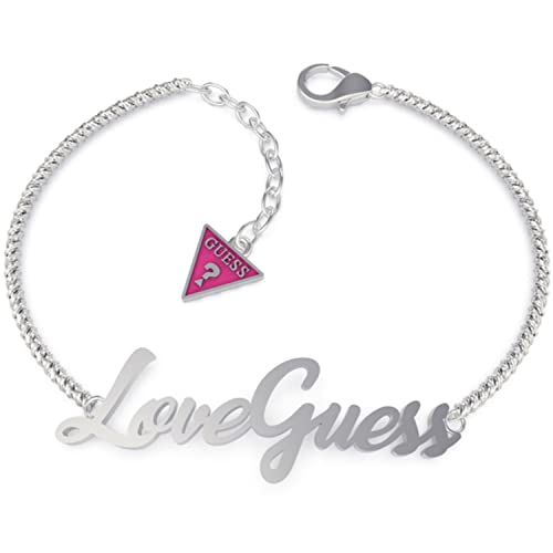 Bracelet GUESS JEWELLERY DREAM & LOVE en acier argenté pour femme