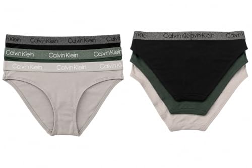 Calvin Klein Women's Cotton Bikini Panties 3 Pack - Image 3