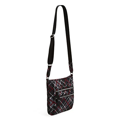 Vera Bradley Women's Performance Twill Triple Zip Hipster Crossbody Purse, Paris Plaid, One Size #TOP1