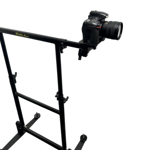 Image of Glide Gear REVO 180 Camera Rig - 180 Orbiting Transition Mount - DSLR /Mirrorless, 1 /4 inch & 3 /8 inch Options, Dual Shooting Modes, Aluminum Build - Great for Transition Shots