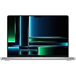 Apple Portátil MacBook Pro con Chip M2 Pro (2023): Pantalla Liquid Retina XDR de 14,2 Pulgadas, 16 GB de RAM, 1 TB de Almacenamiento SSD, compatibilidad con el iPhone y el iPad, Argento