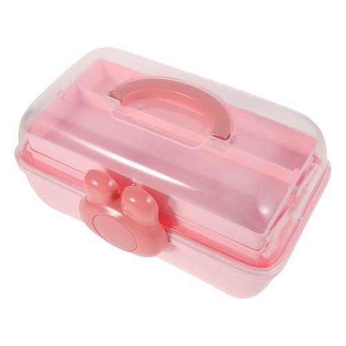 Caja para accesorios de pelo compartimentada con visibilidad 2