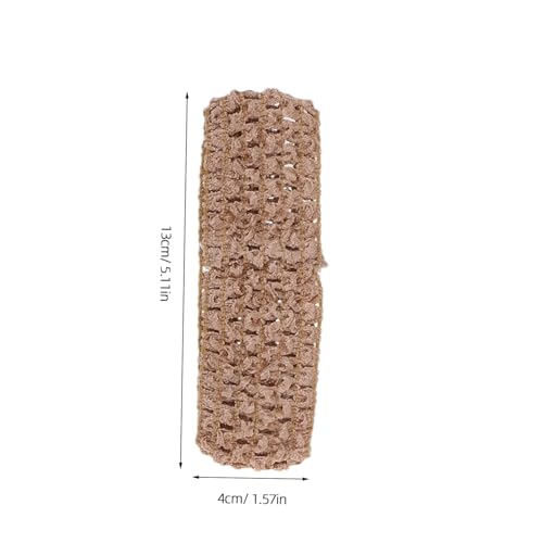 Bandeau crochet pour femme : lot de 30 foulards élastiques rétro - 2
