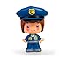 Pinypon - My First, Figura Policía, Figurita profesión policías, Juguete de policia para niños partir de un año, 3 caras diferentes,cuerpo intercambiable, Niños a partir de un año,FAMOSA (700016403)