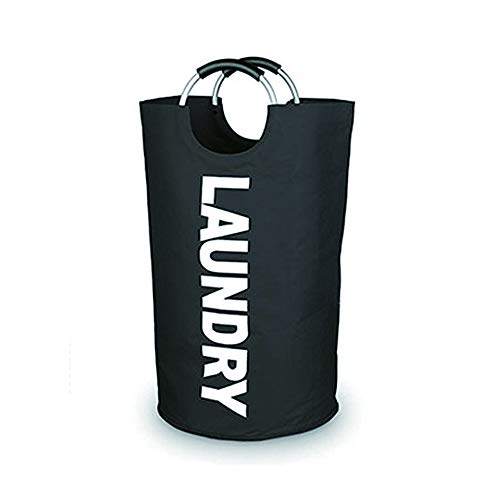 ZTYAD Foldable Fabric Laundry Bag Waterproof Portable Laundry Bucket Foldable Laundry Bag Storage Basket for Dormitory Room Bathroom College