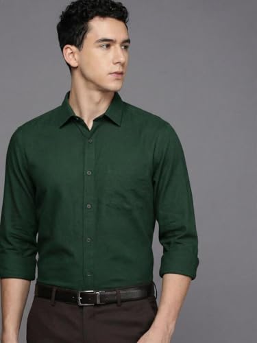 Image of Men Solid Good Color Shirt | Trendy Casual & Formal Wear | Comfortable Cotton Blend | Slim Fit Stylish Shirt