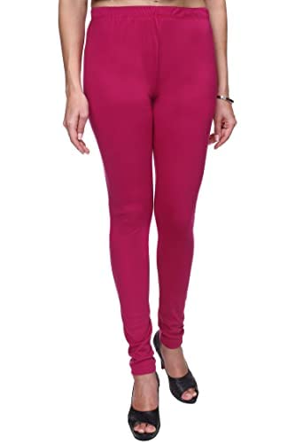 Ankle Length Legging for Women (Medium, Dark Pink)-image-30