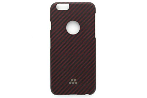 Evutec Karbon S Kozane Carrying Case for Apple iPhone 6 - Retail Packaging - Red/Black