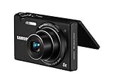 Samsung MV800 Digital Camera - Black (16MP, 5x Optical Zoom) 3.0 inch Touch LCD (Renewed)