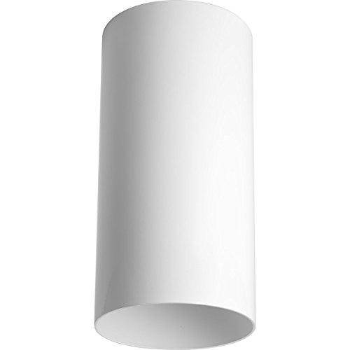 One-Day Sale: Up to 60% Off Progress Lighting P5741-30 Cylinder Outdoor, 6-Inch Diameter x 12-Inch Height, White