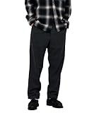 [ディッキーズ] イージーパンツ メンズ ウエストゴム 紐 ポケット ウール混 ボトムス チャコール:S