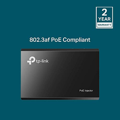TP-Link Omada PoE Injector Gigabit | Non-PoE to PoE Adapter | 802.3af Compliant | Up to 15.4W Power Budget | Wall Mountable | Plug&Play | Up to 100m(328 ft) | UL Certified(POE150S) by TP-Link - Image 2