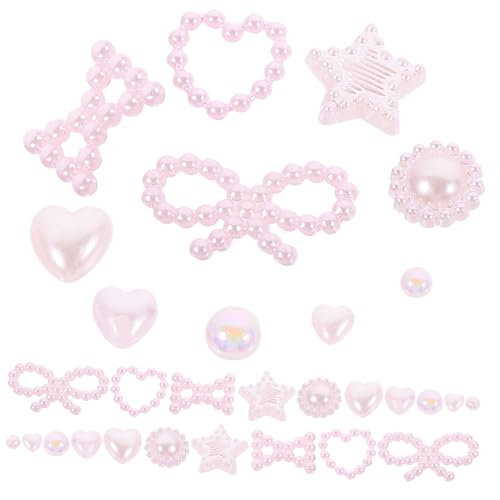 FOMIYES Nail Charms for Girls Set of 50 Nail Art Decorations Manicure Charms Pack