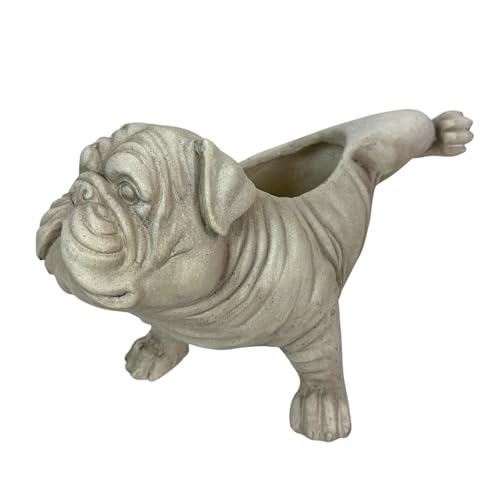 Zeckos Bulldog Planter, 11