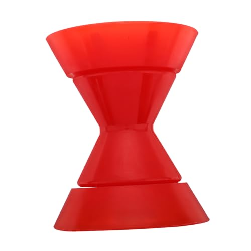 Mipcase Heavy Duty Boat Roller for Trailer Red Bow Stop for Secure Support Easy Handling and Aesthetic Appeal Durable Trailer Accessory for Use
