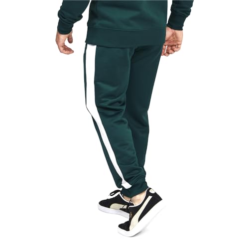 PUMA Mens TMC X Everday Hussle T7 Pants Casual - Green2