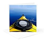 3dRose Greeting Card - Kayak - Photography