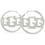 GUESS Pendientes Pendientes de aro Iconic Glam UBE70072 30 mm UBE70072 Marca