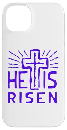 Jesus Is Alive He Has Risen Christ Rose From The Dead �C�[�X�^�[ �X�}�z�P�[�X iPhone 14 Plus �p