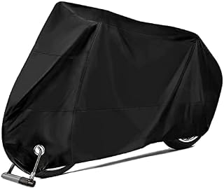 Motorbike Cover for Suzuki DR Z 70 2008-2018, Motorcycle Rain Cover Waterproof Dust Proof Outdoor Storage Protector UV Protective Oxford Fabric,L: 220 x 95 x 110 cm