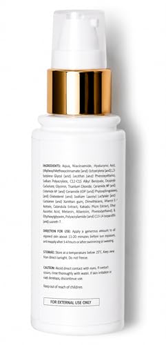 Image of Clear Sun Defense SPF 50++ Sunscreen | Broad Spectrum UVA & UVB Protection | Kakadu Plum, Niacinamide & Hyaluronic Acid | Lightweight, Non-Greasy & No White Cast | 50g