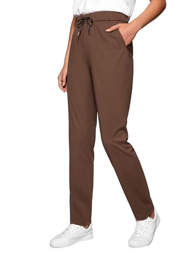 Amazon.com: CRZ YOGA 4-Way Stretch Full Length Golf Pants for