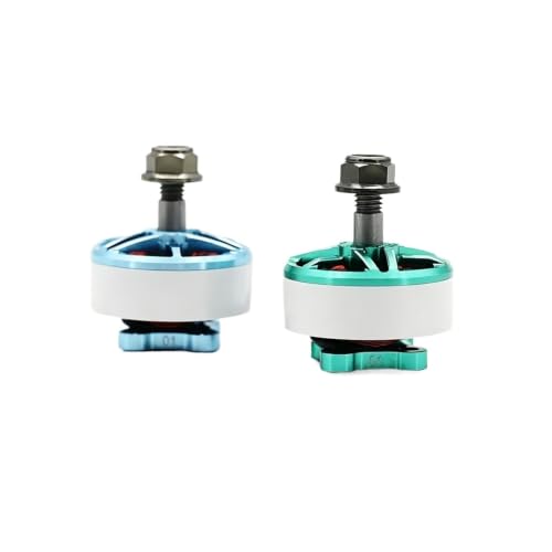 Motor sin escobillas V2207 V2 KV2550 para cuadricóptero FPV azul 2