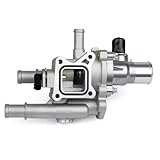 MILIPARTS Upgrade Aluminum Thermostat Housing Assembly Replacement for 2011-2016 Chevrolet Cruze 2012-2018 Sonic 2013-2020 Trax 1.6L 1.8L Replaces 902-033 25192228 55564890 55577284