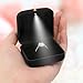 KUKUVR Velvet Wedding Ring Gift Box with LED Light, Small Jewelry Earring Studs Holder Case for Wedding Day, Proposal, Engagement, Anniversary, Ring Display Storage Box for Women Girl (Black)