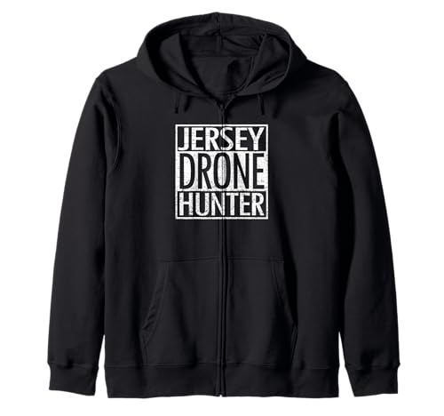 Jersey Drone Hunter Funny New Jersey Drones misteriosos Sudadera con Capucha