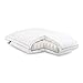 Malouf Convolution Gelled Microfiber with Convoluted Memory Foam Pillow - Down Alternative - Queen
