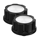 VALICLUD 2 Stück Ersatz Kochfeld Drehknöpfe aus Langlebigem Material Kompatibel mit Gasherd Elektrobackofen und Heißluftfritteuse Einfache Bedienung Vielseitig Einsetzbar für Präzise