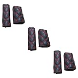 Couvercle du pommeau de vitesse - couleur : principalement noir, rouge. matériel: polyuréthane.