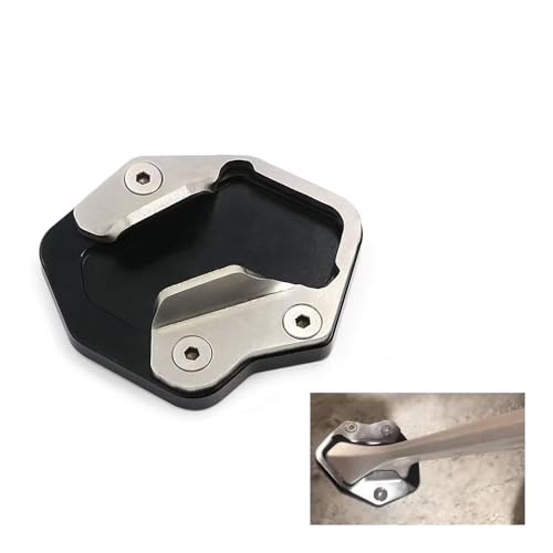 Plaque base support béquille moto élargisseur Tiger 800 XCa