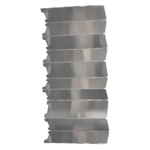 Paravientos Plegable 10 Placas de Aluminio, para Estufa de Camping