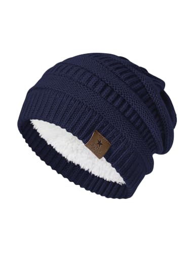 Image of Durio Winter Hats for Women Cable Knit Beanie Soft Womens Beanies Thick Winter Hat