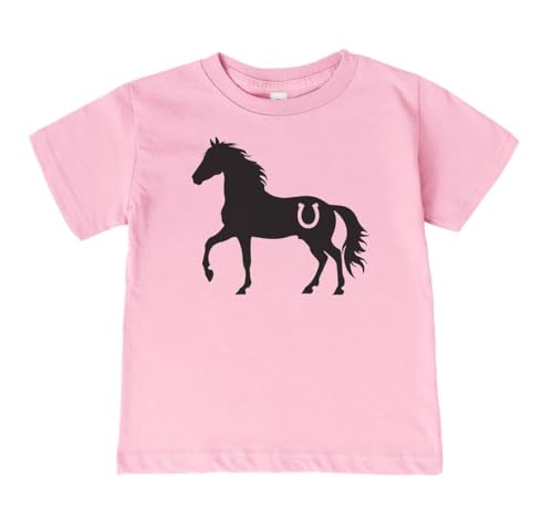 Horse Lover - Horseshoe Horse Silhouette Infant/Toddler/Youth T-Shirt