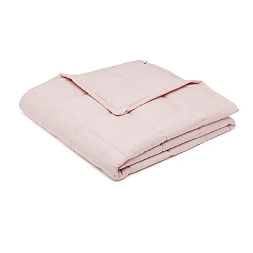 Amazon Basics Kid's Cotton Weighted Blanket, 7 Pounds, 41 X 60 Inches, Pink #TOP1