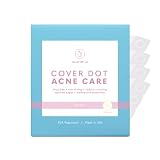 SMARTMED Cover Dot Acne Care (48 dots) Skin Blemish Treatment with Hydrocolloid | Clear, Waterproof