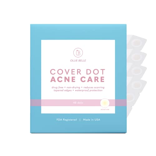 Smartmed Cover Dot Acne Care (48 Dots) Skin Blemish Treatment With Hydrocolloid | Clear, Waterproof Patch | Oil And Pimple Absorbing #TOP2