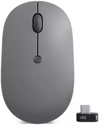 Lenovo Go USB Type-C Wireless Mouse (Black) Mouse Receiver 4Y51C21216