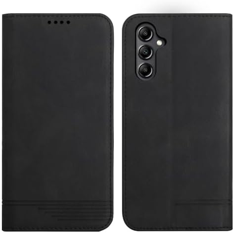 Rostsant Etui ochronne do smartfona Samsung Galaxy A54 5G, etui z poliuretanu do Galaxy A54 5G, portfel magnetyczny, etui ochronne do Samsung Galaxy A54 5G, fioletowe